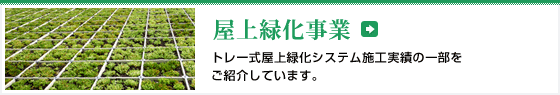 屋上緑化事業