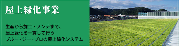 屋上緑化事業